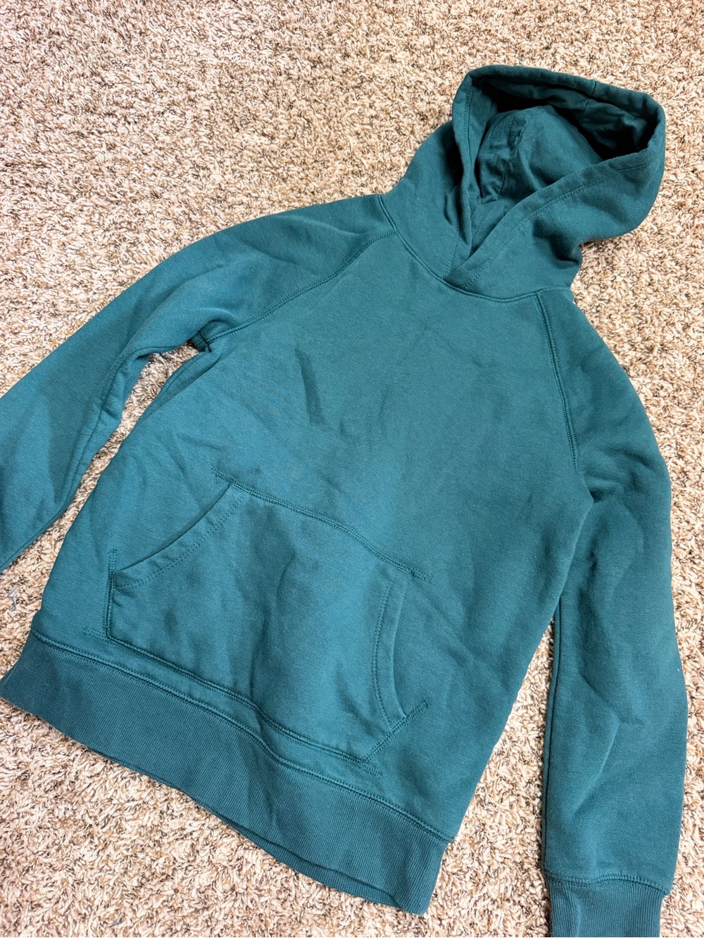 Amazon Essentials Kids Green Pullover Hoodie XL